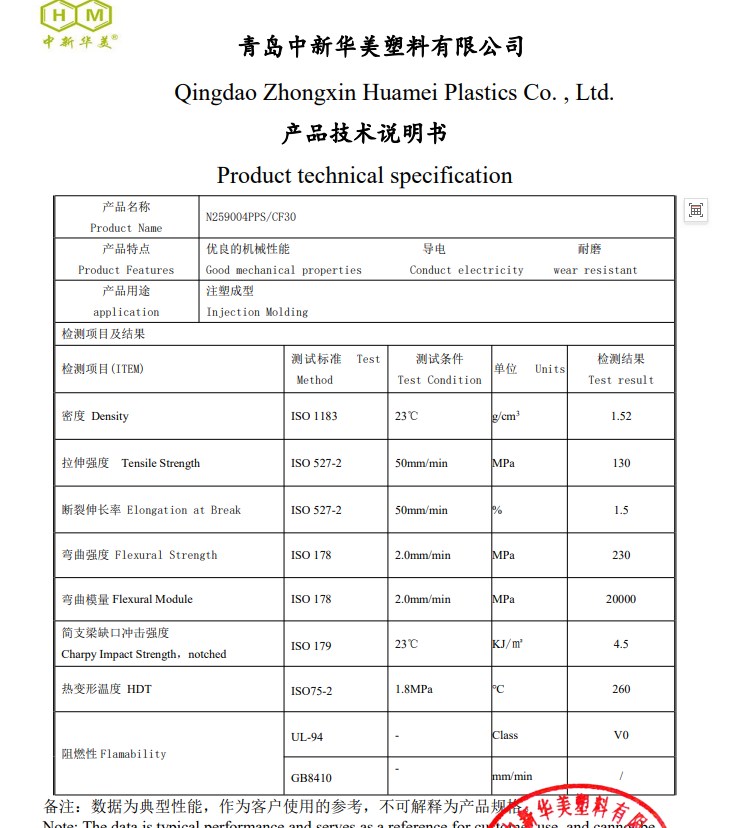 碳纖增強PPS材料
