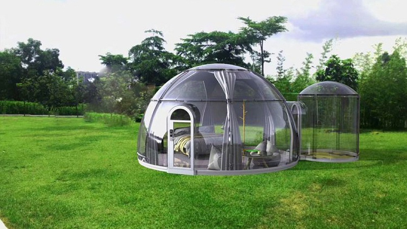 你知道嗎？火爆全網(wǎng)的星空房就是用改性PC塑料制作的