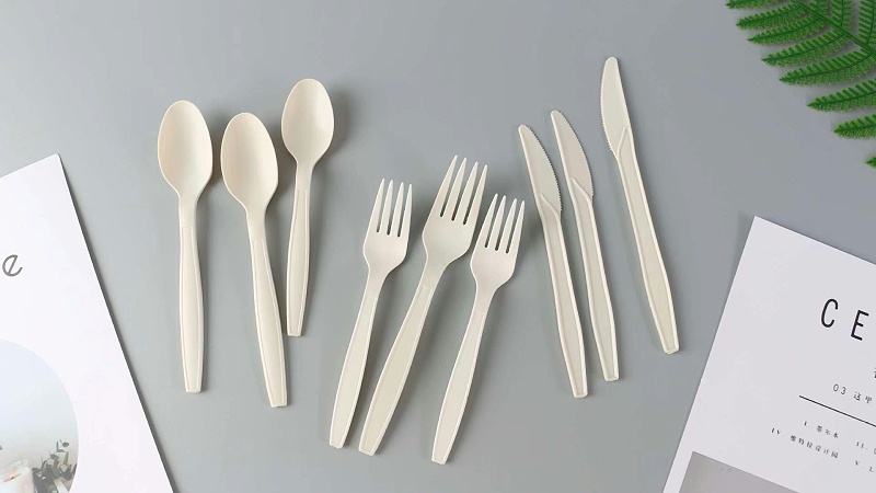 一次性餐具用可降解材料